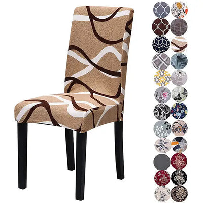 Printed Stretch Chair Cover