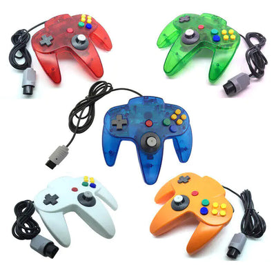 New Wired Controller Joystick Compatible With Nintendo 64 N64 Video Game Console