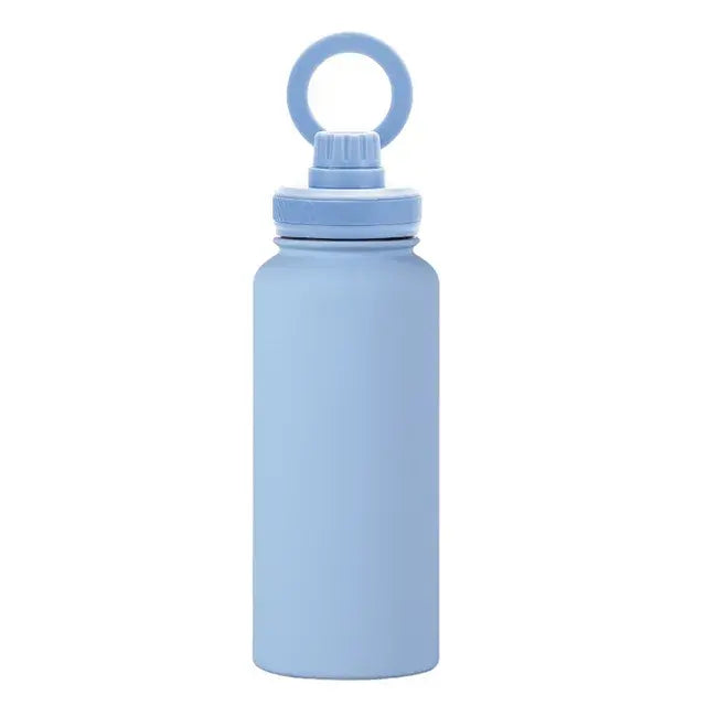 Insulated Water Bottle With Phone Holder