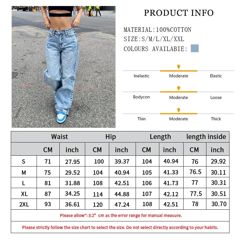 New High Waist Slim Fashion Jeans for Women